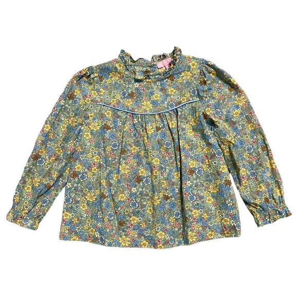 Bisby 5Y Floral Print Blouse Top - Picture 4 of 7